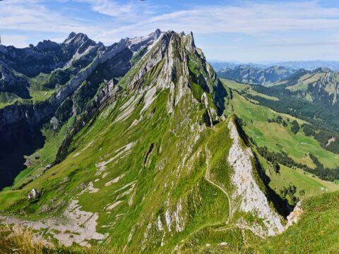 Altenalp, die Spitze des Säntis