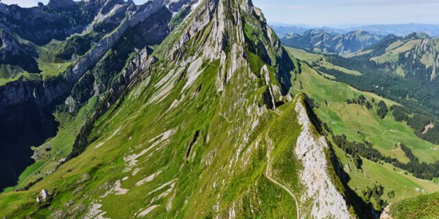 Altenalp, die Spitze des Säntis