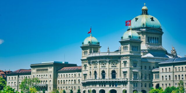 Schweizer Bundeshaus in Bern