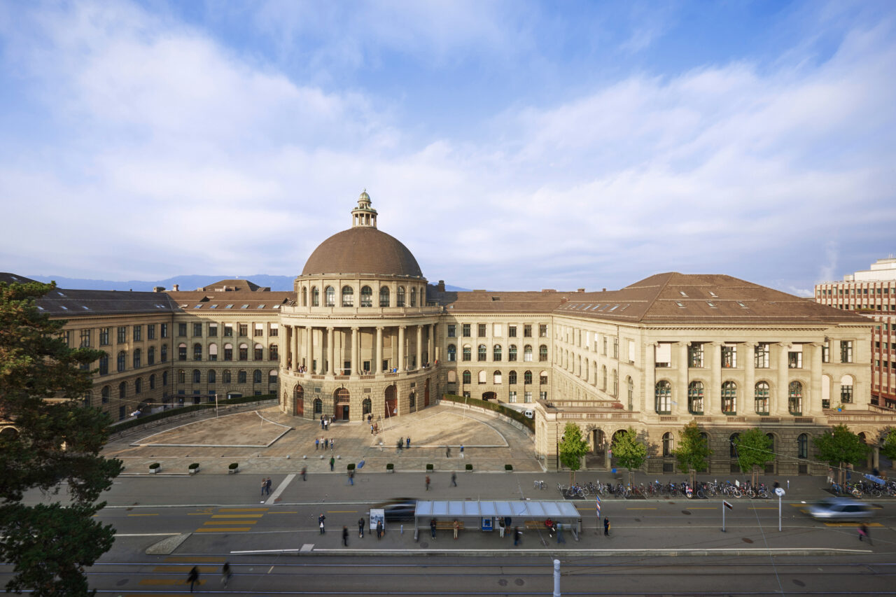 ETH Zürich, Zentrum, Hauptgebäude HG, Haupteingang, Rämistrasse