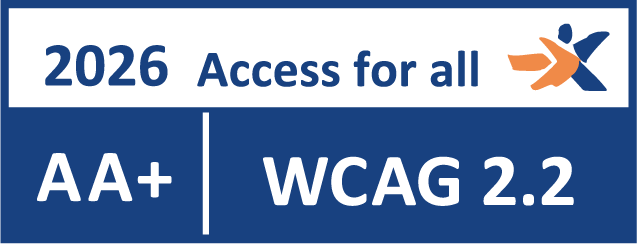 Zertifikatslabel Access for all 2026, WCAG 2.2 AA+
